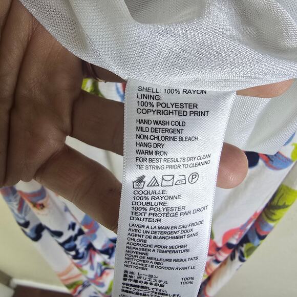 Tommy Bahama Bungaroo Blooms Maxi Dress Halter Top Floral Print - S - Picture 8 of 8